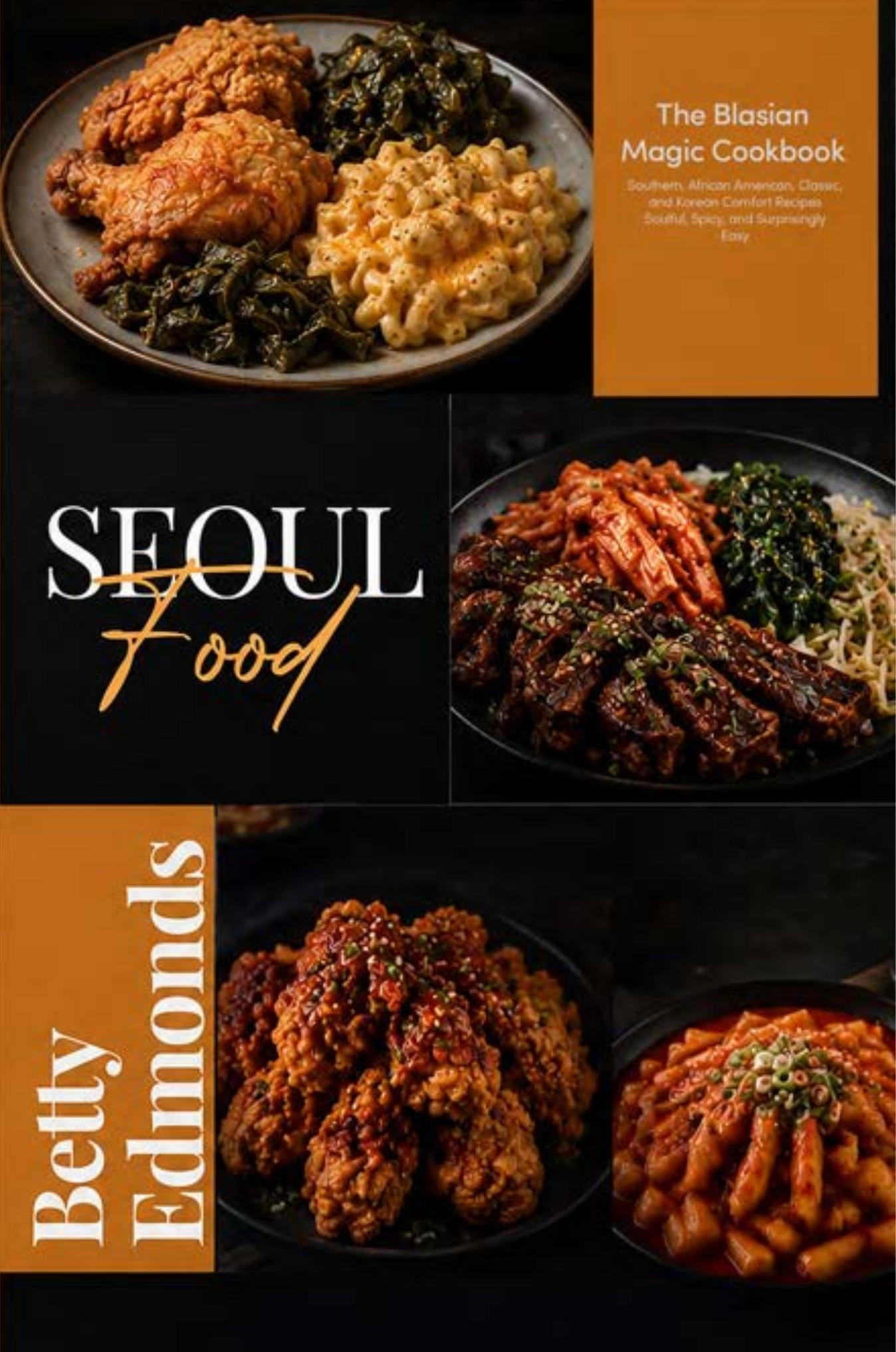 Cover of Seoul Food: The Blasian Magic Cookbook by Betty Edmonds